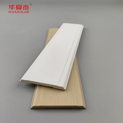 Giá tốt Pvc Mull Strip 2-1/2 Wpc Molding trắng mịn mịn Pvc Mull Moulds Nhà văn phòng trang trí