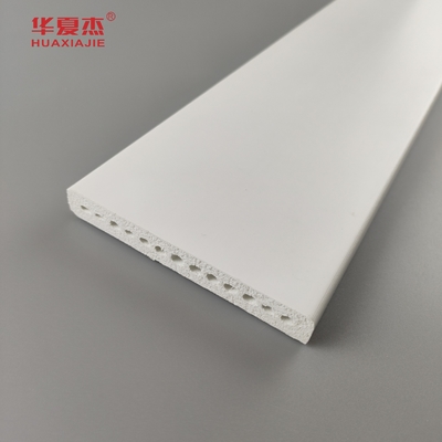 Phụ lục bán buôn Pvc Trim Profile 15/32 X 3-1/2 Plank Pvc 89 X12 mm Molding White Plank