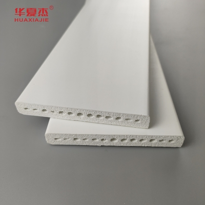 Phụ lục bán buôn Pvc Trim Profile 15/32 X 3-1/2 Plank Pvc 89 X12 mm Molding White Plank