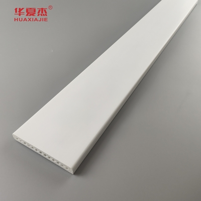 Phụ lục bán buôn Pvc Trim Profile 15/32 X 3-1/2 Plank Pvc 89 X12 mm Molding White Plank