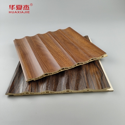 Đồ bán buôn Giá nhà máy hạt gỗ Phân tường Wpc nhà nội thất trang trí