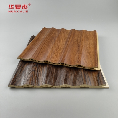 Đồ bán buôn Giá nhà máy hạt gỗ Phân tường Wpc nhà nội thất trang trí