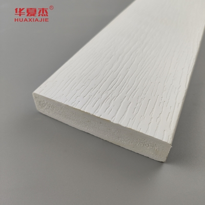 Home White PVC Trim Board Không có chì Interior pvc plank hạt gỗ hoặc khuôn ngoài