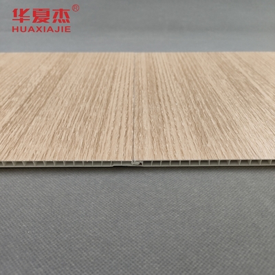 Trang trí nội thất cách nhiệt PVC Tấm trần nhựa Màu gỗ