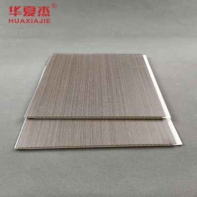 Trang trí nội thất cách nhiệt PVC Tấm trần nhựa Màu gỗ