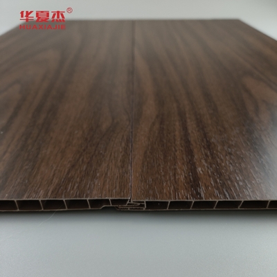 Tấm trần gỗ trang trí nhiều lớp, tường nhựa PVC tái chế 250 * 8 mm