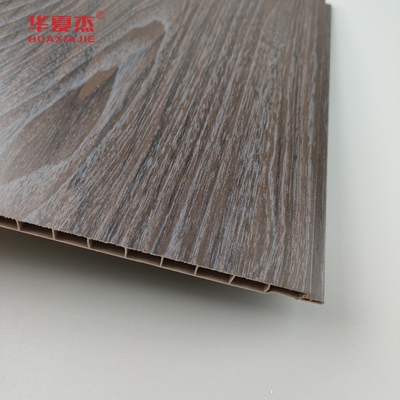 Bán bán buôn Dark Wood Grain PVC Bàn tường chống ẩm PVC Bàn trần trang trí văn phòng