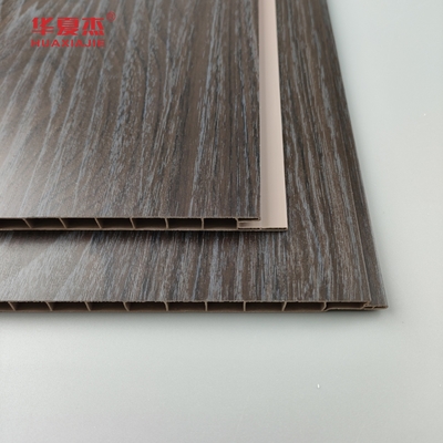 Bán bán buôn Dark Wood Grain PVC Bàn tường chống ẩm PVC Bàn trần trang trí văn phòng