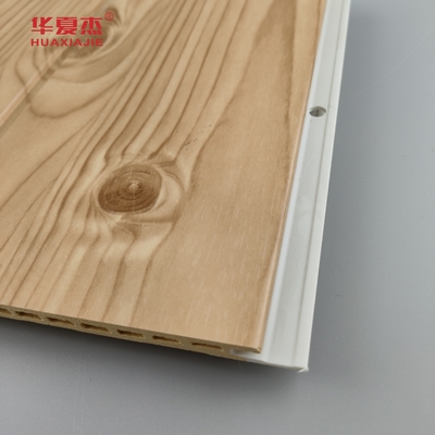 Laminated Wpc Wall Panel Fluted Wpc bền Panels Thiết kế hiện đại Wpc bảng cài đặt dễ dàng