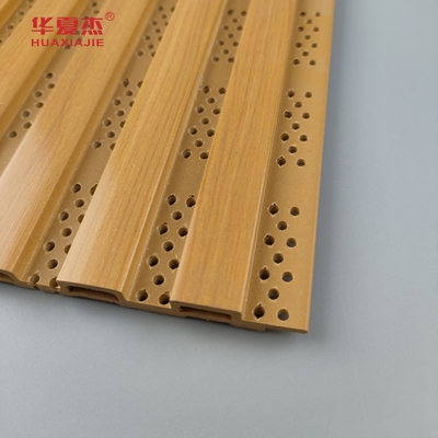 Thiết kế mới Bảng tường Wpc được phơi lỗ Bảng tường Wpc cho trang trí tường