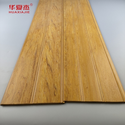 Đồ gỗ tự nhiên Wpc Wainscoting Panels Waterproof Wpc Wall Panel Wainscot Cho trang trí phòng tắm