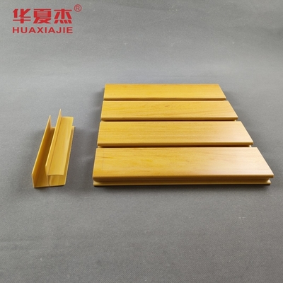 Tấm Slatwall Pvc lưu trữ tấm tường PVC Mouldings 4ft 8ft