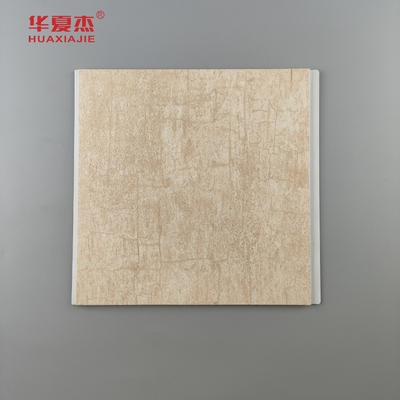 Chi phí nhà máy giá dán nóng tấm tường PVC wpc tấm trần PVC mô hình tre cho trang trí nội thất