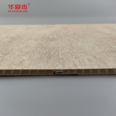 Chi phí nhà máy giá dán nóng tấm tường PVC wpc tấm trần PVC mô hình tre cho trang trí nội thất