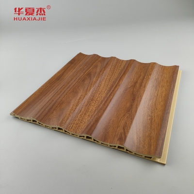 Laminated Wpc Wall Panel Floated Pvc Panel White Wood Grain Wpc Panel Trang trí nhà / văn phòng