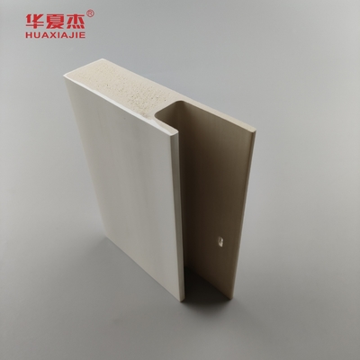 Chất bền White Cape Flat Casing J Channel White Smooth Surface Wpc Khung cửa Nội thất trang trí
