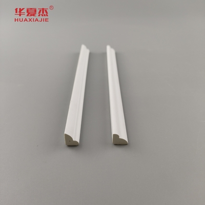 Giá bán buôn Chi phí giá bán buôn Phvc đúc bên ngoài Bead White Vinyl 8FT 13x11mm Pvc Profile Building Material
