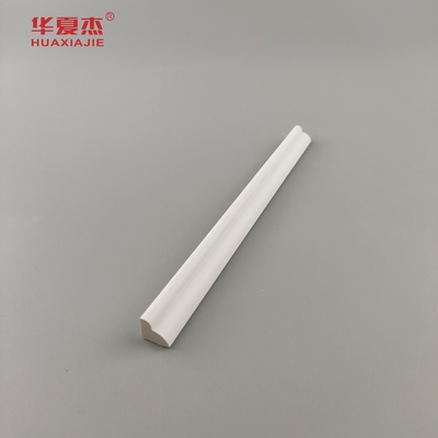 Giá bán buôn Chi phí giá bán buôn Phvc đúc bên ngoài Bead White Vinyl 8FT 13x11mm Pvc Profile Building Material