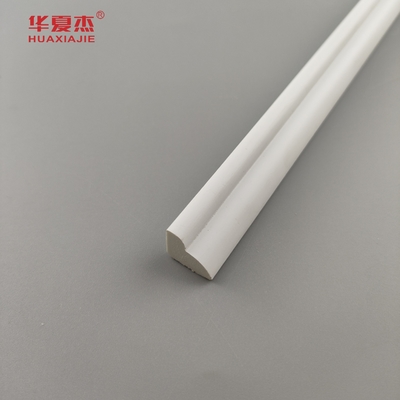 Giá bán buôn Chi phí giá bán buôn Phvc đúc bên ngoài Bead White Vinyl 8FT 13x11mm Pvc Profile Building Material