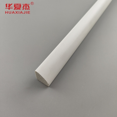 Sản phẩm bán chạy nóng PVC đúc 1/2''Quarter Round White Vinyl 12' Profile chống nước PVC trang trí nội thất