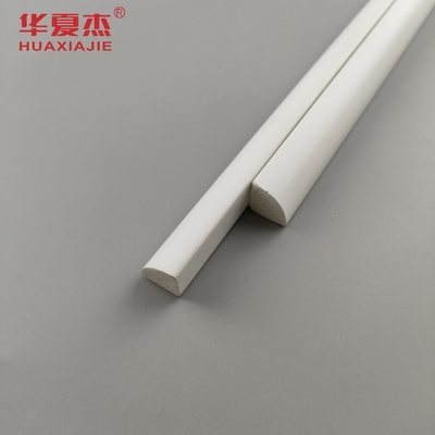 Sản phẩm bán chạy nóng PVC đúc 1/2''Quarter Round White Vinyl 12' Profile chống nước PVC trang trí nội thất