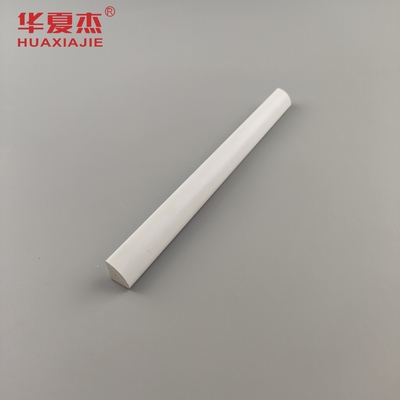 Sản phẩm bán chạy nóng PVC đúc 1/2''Quarter Round White Vinyl 12' Profile chống nước PVC trang trí nội thất
