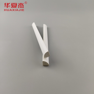 Sản phẩm bán chạy nóng PVC đúc 1/2''Quarter Round White Vinyl 12' Profile chống nước PVC trang trí nội thất