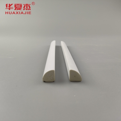 Sản phẩm bán chạy nóng PVC đúc 1/2''Quarter Round White Vinyl 12' Profile chống nước PVC trang trí nội thất