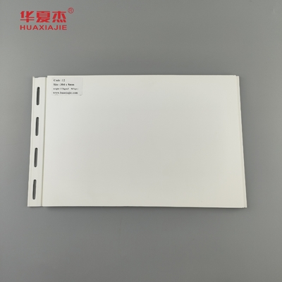 Thiết kế hiện đại tấm PVC trần nhà 12'' tấm tường màu trắng tấm PVC trang trí tòa nhà trong nhà