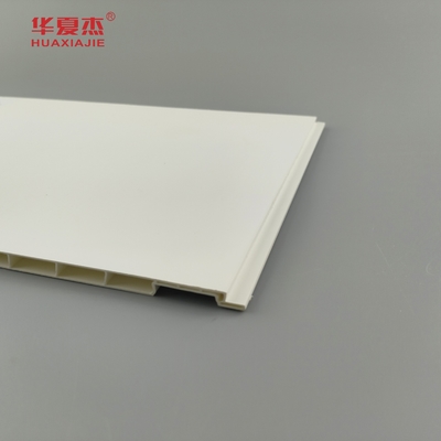 Thiết kế hiện đại tấm PVC trần nhà 12'' tấm tường màu trắng tấm PVC trang trí tòa nhà trong nhà