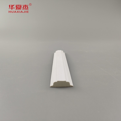 Thiết kế hiện đại chia cắt vải vinyl màu trắng 12 'pvc khuôn 22x6mm PVC bọt vải và hồ sơ