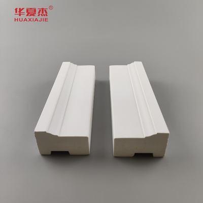 Giá chi phí wpc Brickmold 2' hạt gỗ khung cửa PVC đúc thấm nước trang trí nhà / văn phòng