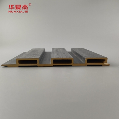Sản phẩm mới Wpc Phân hình tường phẳng gỗ hạt Wpc Panel Laminated cài đặt dễ dàng trang trí tường trong nhà