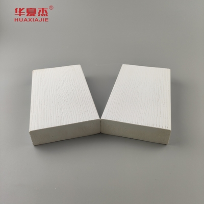 Nhập xưởng gỗ vải trắng vinyl 5/4inx4inx12ft thân thiện với môi trường PVC bọt đúc PVC profile cho trang trí nhà ở