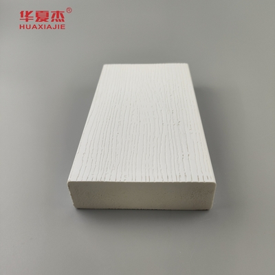 Nhập xưởng gỗ vải trắng vinyl 5/4inx4inx12ft thân thiện với môi trường PVC bọt đúc PVC profile cho trang trí nhà ở