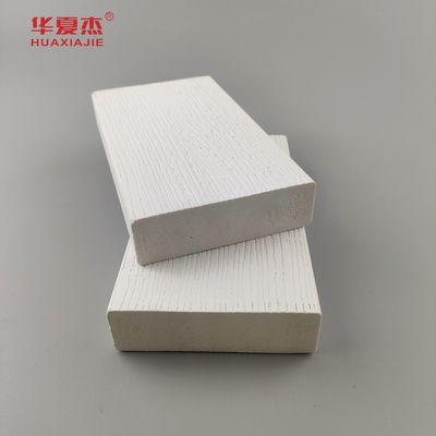 Nhập xưởng gỗ vải trắng vinyl 5/4inx4inx12ft thân thiện với môi trường PVC bọt đúc PVC profile cho trang trí nhà ở
