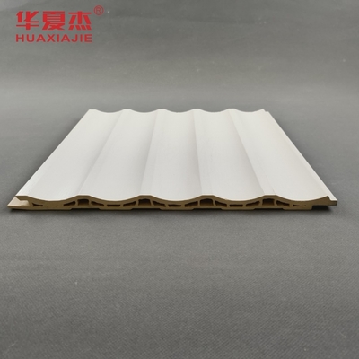 High gloss wpc tường bảng phẳng laminated wpc bảng màu trắng thiết kế nội thất trang trí