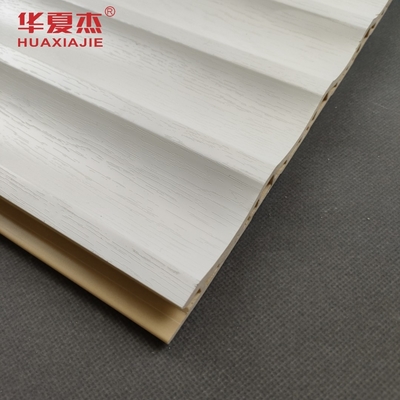 High gloss wpc tường bảng phẳng laminated wpc bảng màu trắng thiết kế nội thất trang trí