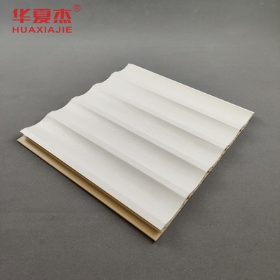 High gloss wpc tường bảng phẳng laminated wpc bảng màu trắng thiết kế nội thất trang trí