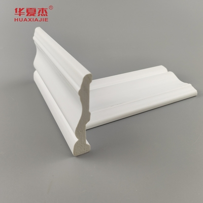Sản phẩm mới 19/32 x 2-23/32 vỏ thuộc địa PVC vỏ vỏ màu trắng tấm nền cho trang trí tòa nhà
