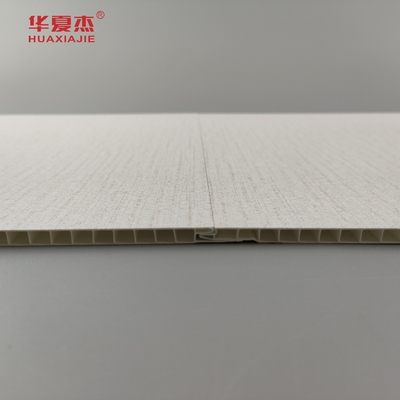 Nhà máy bán nội thất PVC tấm tường dán nóng hạt gỗ PVC trần chống ẩm vật liệu xây dựng