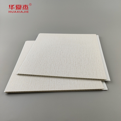 Nhà máy bán nội thất PVC tấm tường dán nóng hạt gỗ PVC trần chống ẩm vật liệu xây dựng