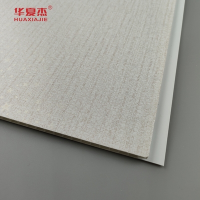 Nhà máy bán nội thất PVC tấm tường dán nóng hạt gỗ PVC trần chống ẩm vật liệu xây dựng
