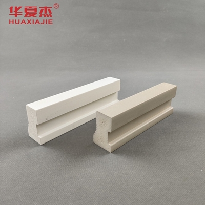 chất lượng cao wpc gạch mốc màu trắng pvc gạch mốc nén mốc chống ẩm ngoài trời vật liệu xây dựng
