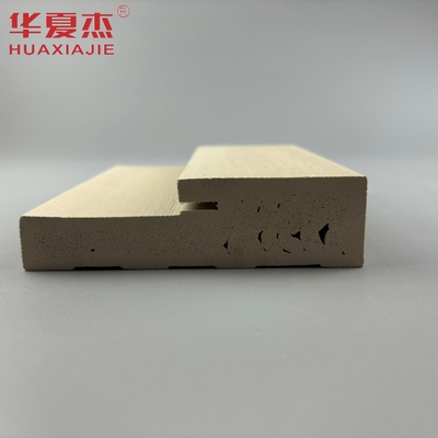 Đồ bán buôn wpc 4-9/16' cửa chân wpc khung cửa wpc mô hình hạt gỗ wpc đúc cho trang trí tòa nhà