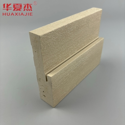 Đồ bán buôn wpc 4-9/16' cửa chân wpc khung cửa wpc mô hình hạt gỗ wpc đúc cho trang trí tòa nhà