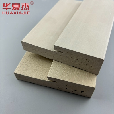 Đồ bán buôn wpc 4-9/16' cửa chân wpc khung cửa wpc mô hình hạt gỗ wpc đúc cho trang trí tòa nhà