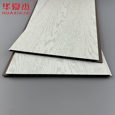 bán chạy nhất tấm tường PVC màu trắng mạ mạ gỗ hạt PVC trần sàn cho căn hộ