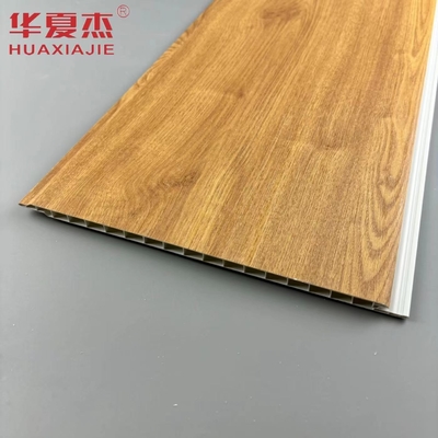 Sản phẩm bán buôn thiên nhiên gỗ màu chống nước tường tấm PVC vật liệu trang trí tòa nhà
