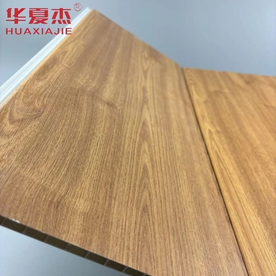 Sản phẩm bán buôn thiên nhiên gỗ màu chống nước tường tấm PVC vật liệu trang trí tòa nhà